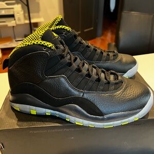 Nike Air Jordan 10 Venom Green Size 9 new in box